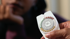 A pack of birth control pills